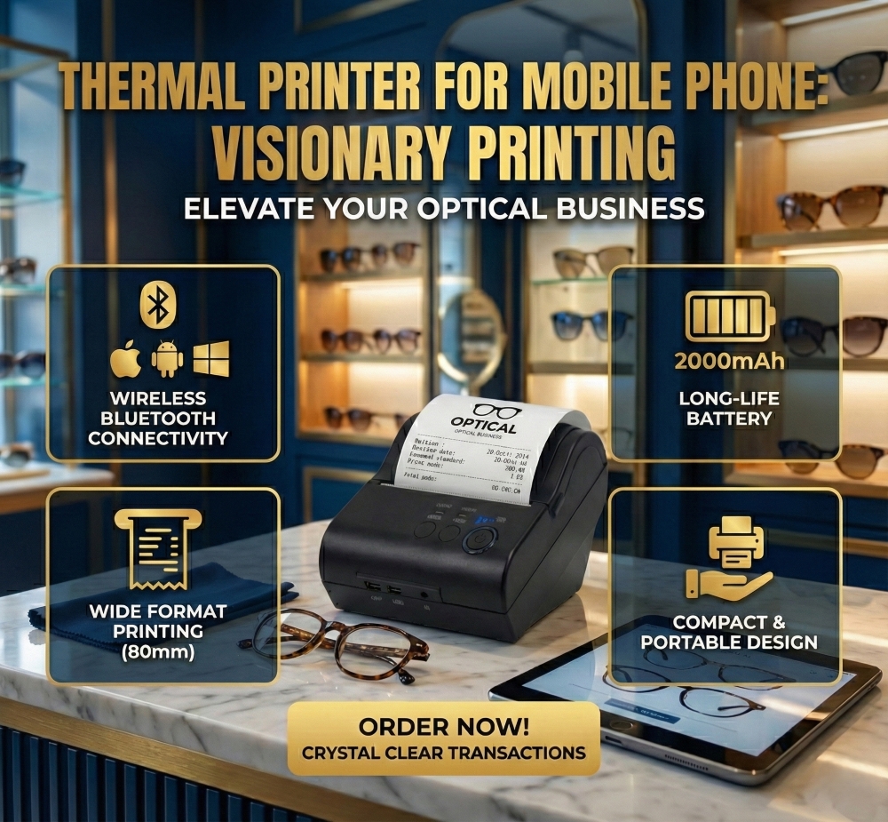 Asaan Go 80mm Wireless Printer Main View