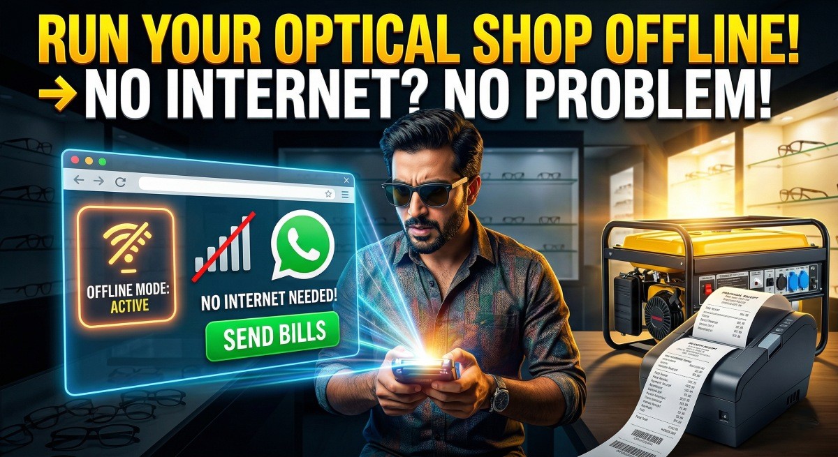 Best Offline-First Optical Billing Software in Pakistan