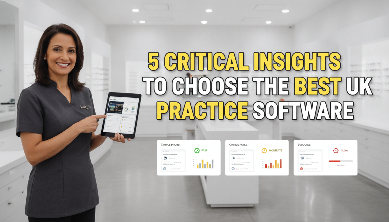 Asaan Optics vs Optisoft: 5 Critical Insights to Choose the Best UK Practice Software