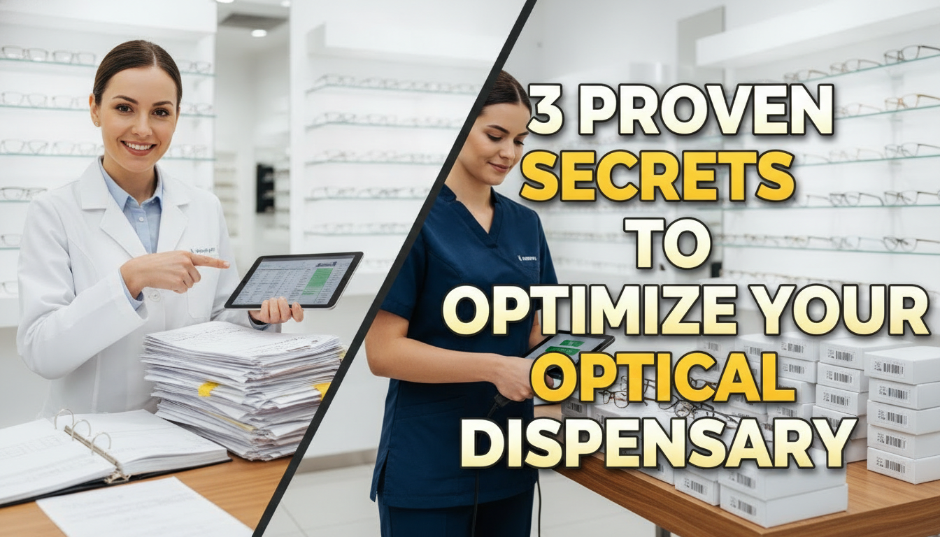 Manual Inventory vs Barcode Inventory: 3 Proven Secrets to Optimize Your Optical Dispensary