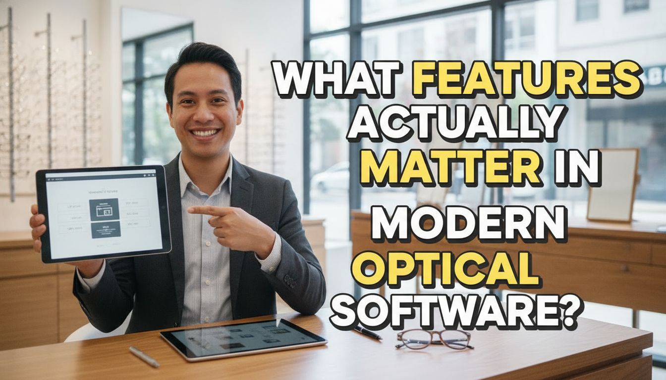 Modern Optical Software: The 10 Critical Features to Stop Admin Fatigue