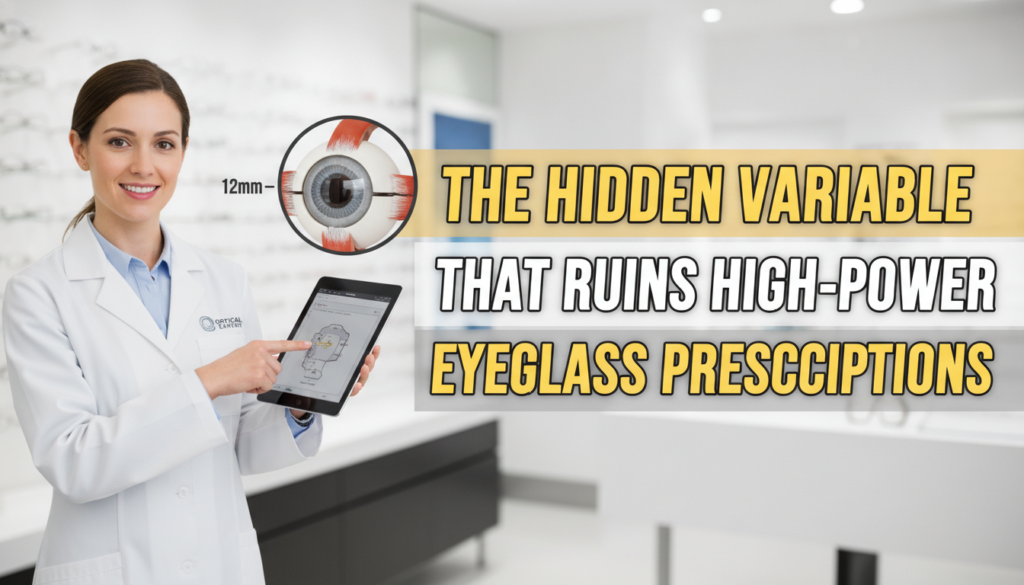 The Ultimate Vertex Distance Calculator Guide: Avoid 3 Critical High-Power Eyewear Mistakes